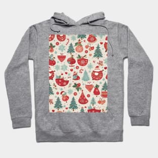 christmas pattern Hoodie